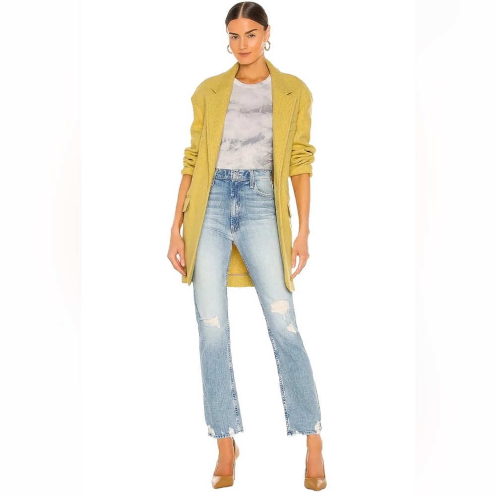 MOTHER "HIGH-WAISTED RIDER SKIMP" Jeans In "THE CONFESSION"
